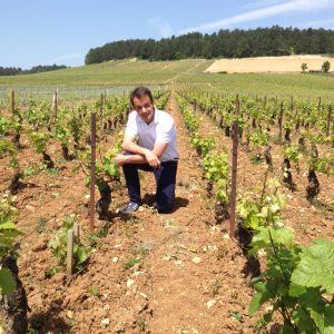 François Bitouzet dans ses vignes - Le Clan des Sens