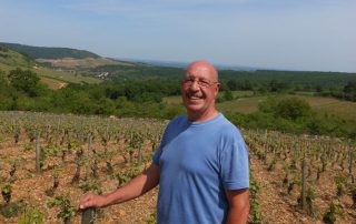 Pierre Fenals dans ses vignes - Le Clan des Sens