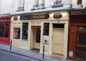 Restaurant Chez Fernand - 75006 Paris - Le Clan des Sens